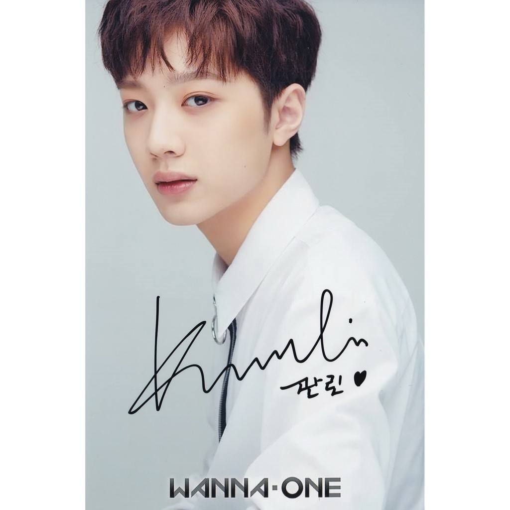 Chữ ký tay của Wanna One