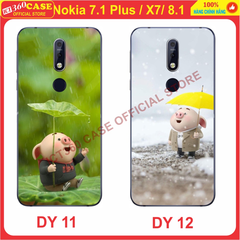 Ốp lưng kính Nokia 7.1 Plus / X7/ 8.1 - Nhận in ảnh theo yêu cầu