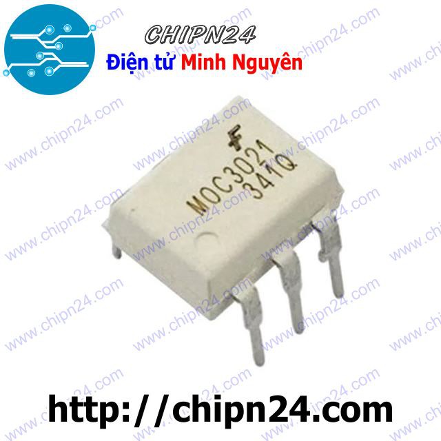 [2 CON] Opto MOC3021 DIP-6 TRẮNG