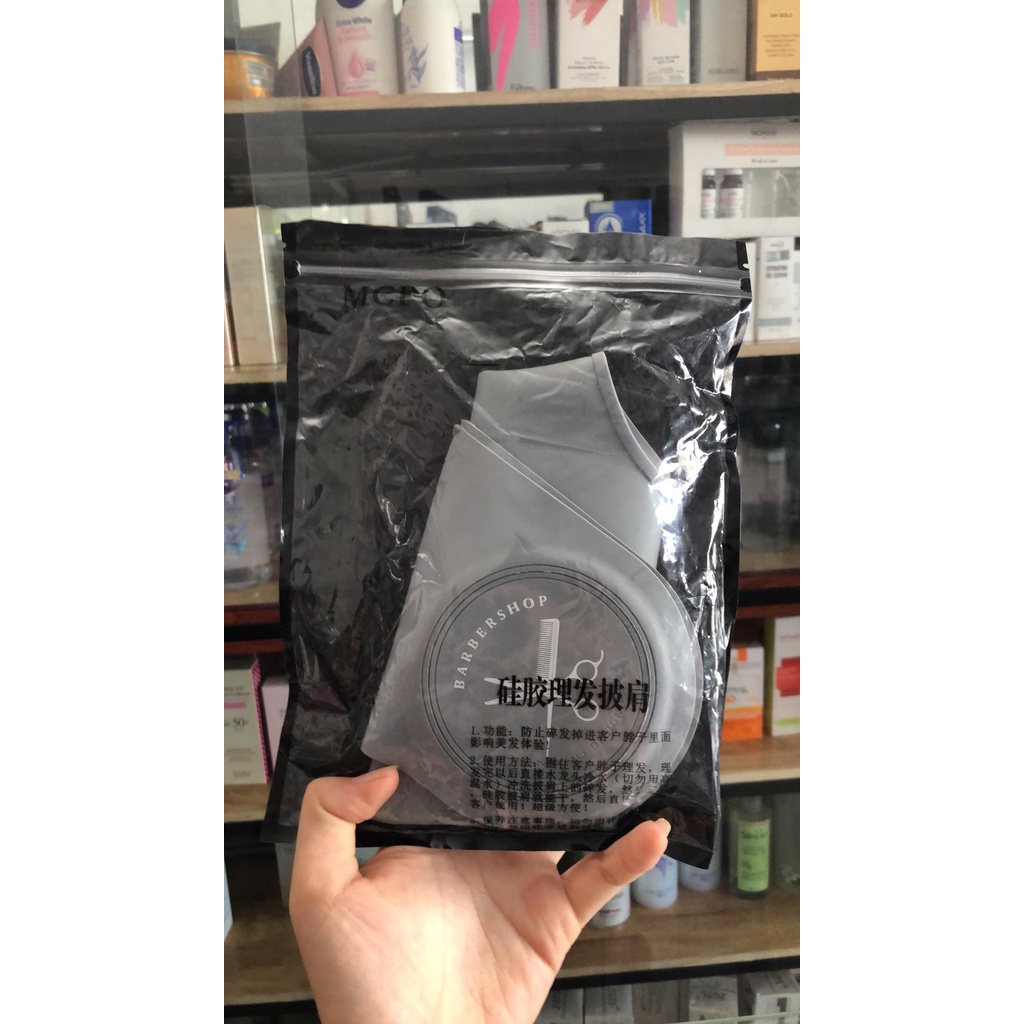 Lót Vai Cắt Tóc Nữ Chất Da Cao Su Siêu Bền Tiện Lợi Chuyên Nghiệp Dành Cho Salon Cắt Tóc Bestmypham