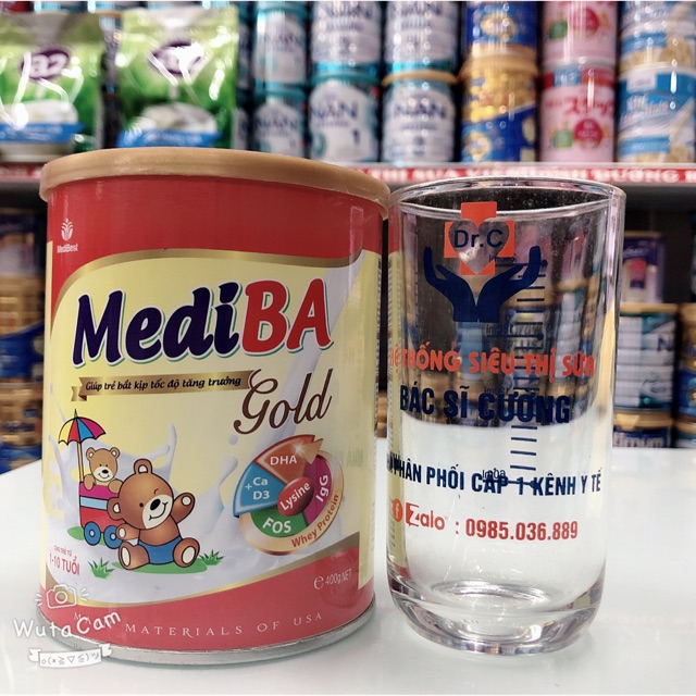 Sữa MediBa god 400g chuyên biệt cho trẻ 1-10 tuổi nhất là trẻ biếng ăn trẻ bệnh trẻ suy dinh dưỡng gầy ốm từ 1-10 tuổi