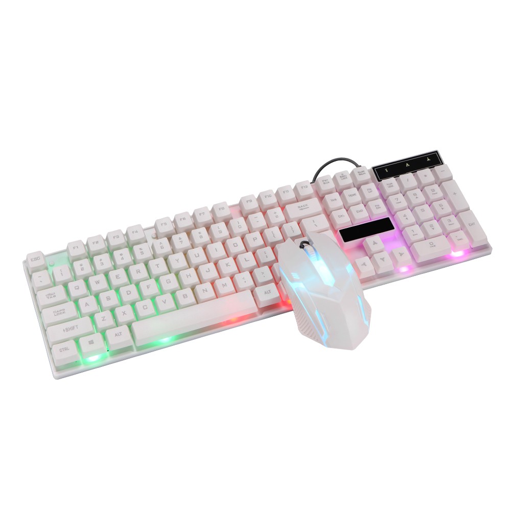Bộ Bàn Phím Và Chuột Chơi Game Có Đèn Led Nền