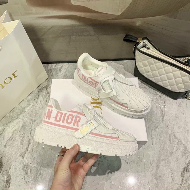GIÀY CHRISTAN DI.OR WHILE PINK CAO CẤP
