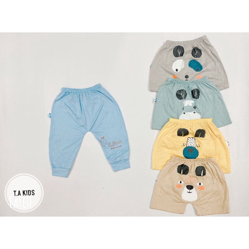 10 quần dài mông thú thun lạnh cho bé