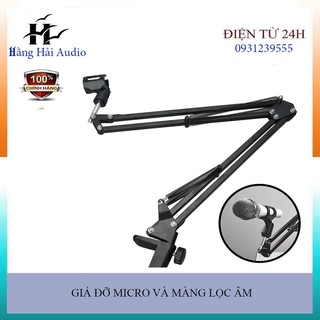 Chân kẹp và giá đỡ mic