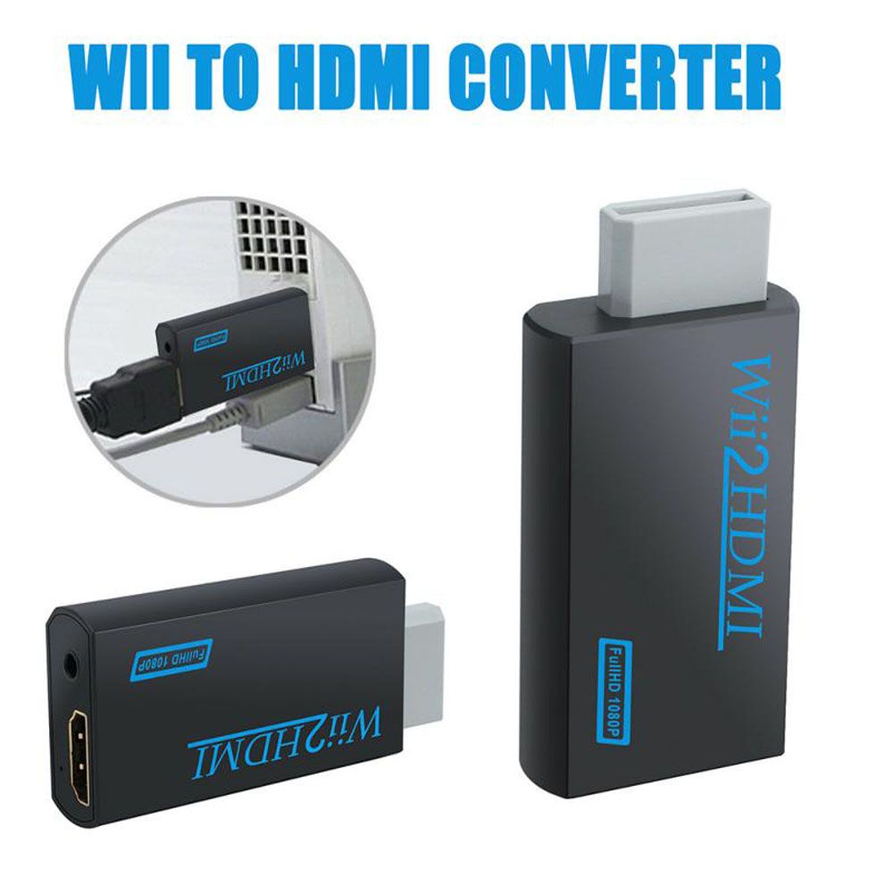 Đầu Chuyển Đổi Âm Thanh Hdmi Sang Hdmi 3.5mm Màu Đen Nhỏ Gọn Nhiều Màu
