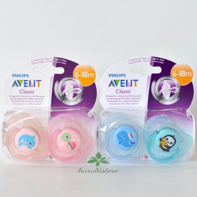 Ty ngậm Philips Avent cho bé từ 6 -18 tháng tuổi