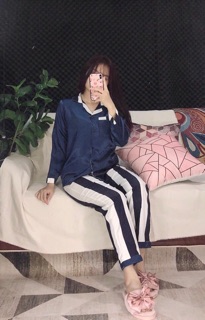 ĐỒ BỘ PIJAMA PHỐI PHI LỤA CAO CẤP