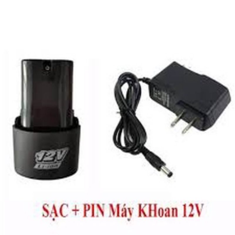 THÂN MÁY VÀ PHỤ KIỆN MÁY KHOAN 12V