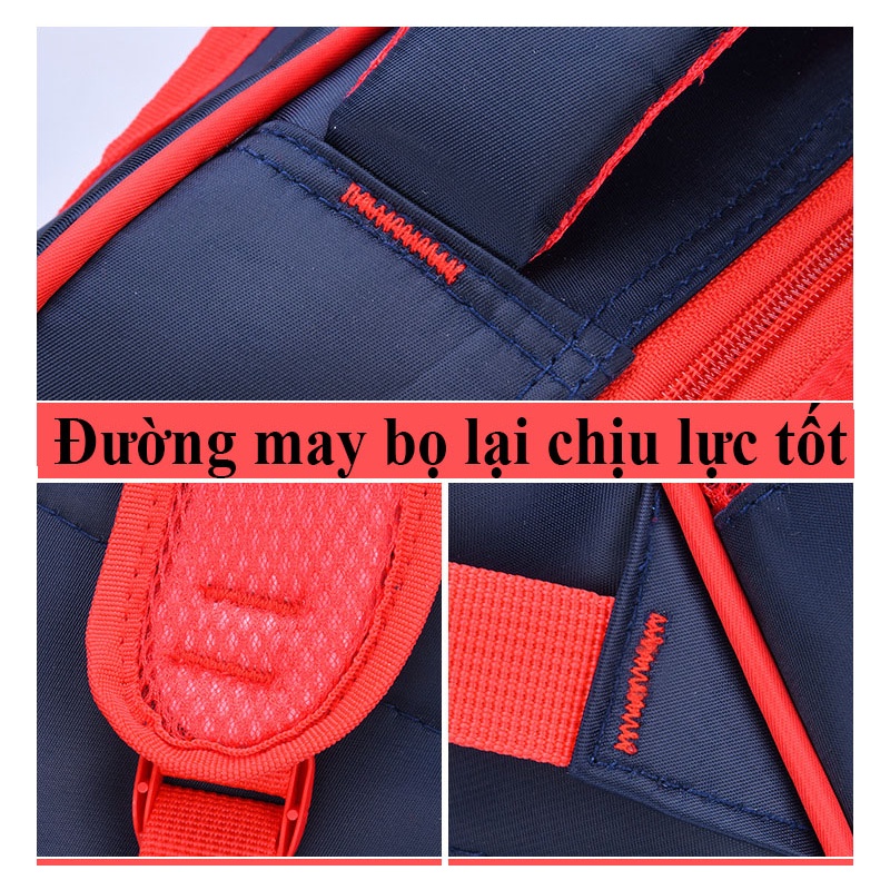 Balo cho bé trai chất đẹp, cặp sách học sinh cấp 1,2 hình siêu nhân cho bé trai tiểu học, trung học