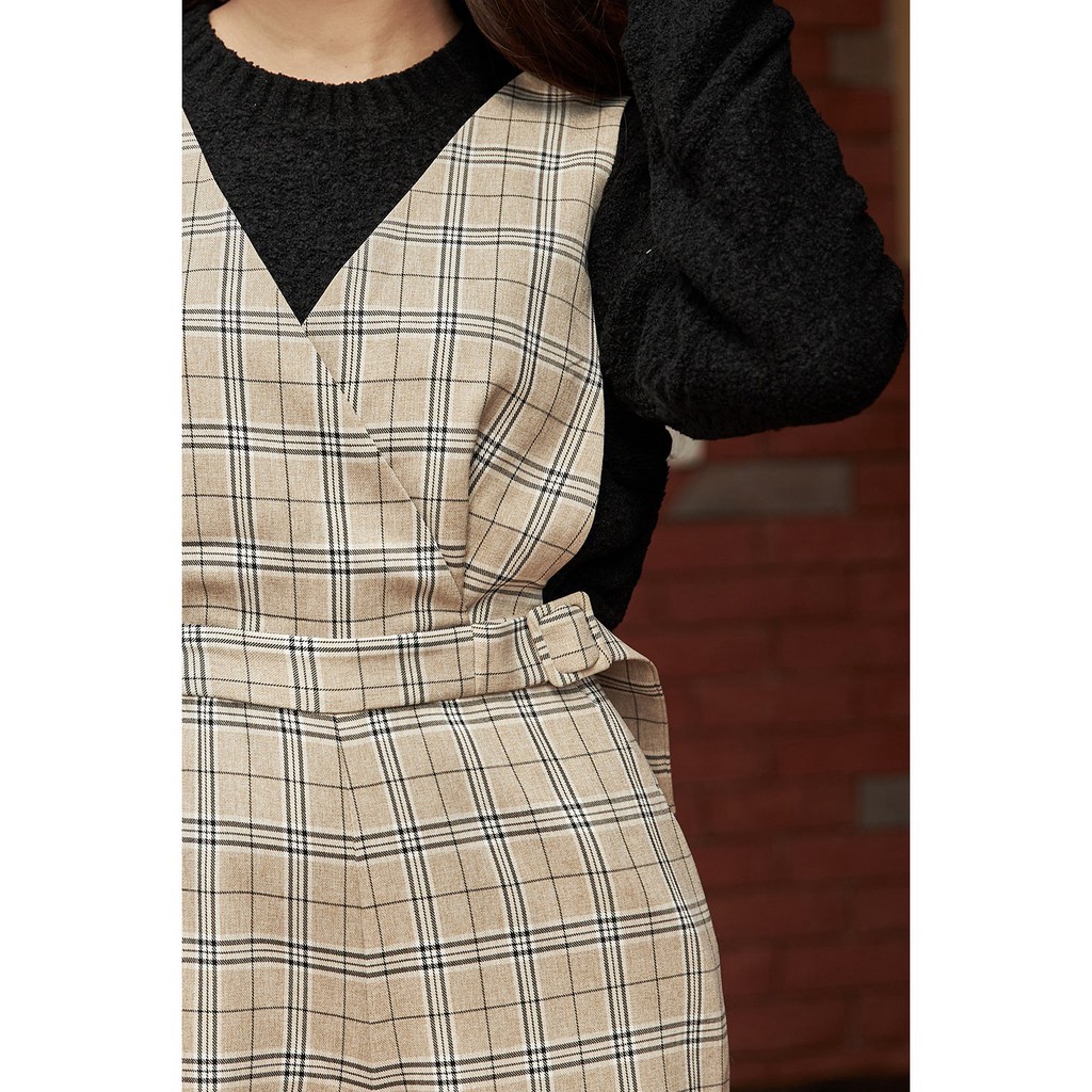 Yếm kẻ đai sườn 92WEAR - YVA0759 | BigBuy360 - bigbuy360.vn