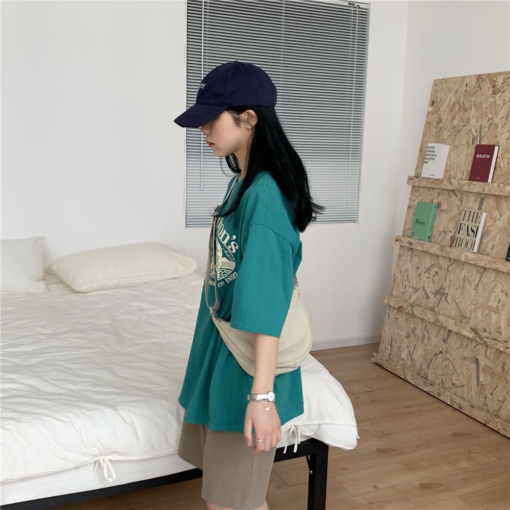 Áo Thun Ngắn Tay Dáng Rộng Phong Cách Hàn Quốc NZ-TX-133