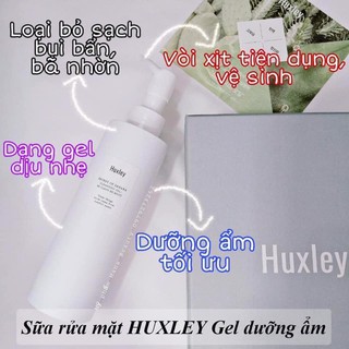 Sữa rửa mặt Huxley Cleansing Gel 200ML