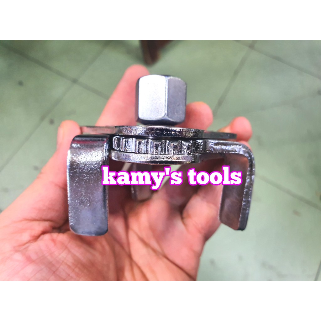 Cảo lọc dầu 3 chấu chân dẹp C-Mart Model S0005, cảo lọc nhớt
