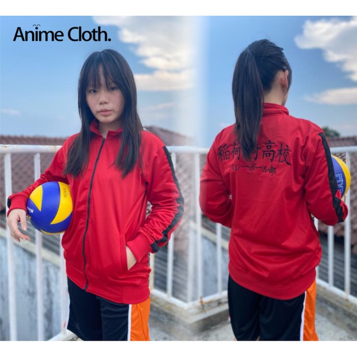 Áo Khoác Bóng Chày Phong Cách Anime Haikyuu Inarizaki Atsumu Osamu Miya Team