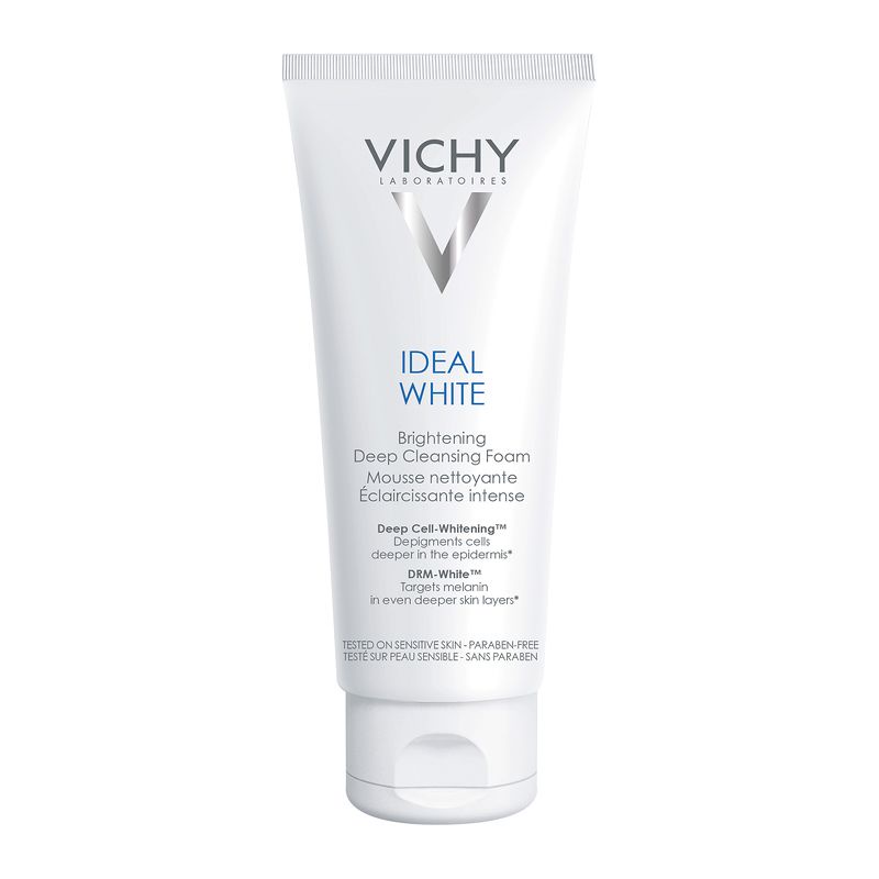 Sữa Rửa Mặt Tạo Bọt Dưỡng Trắng Da Vichy Ideal White Brightening Deep Cleansing Foam 100ml