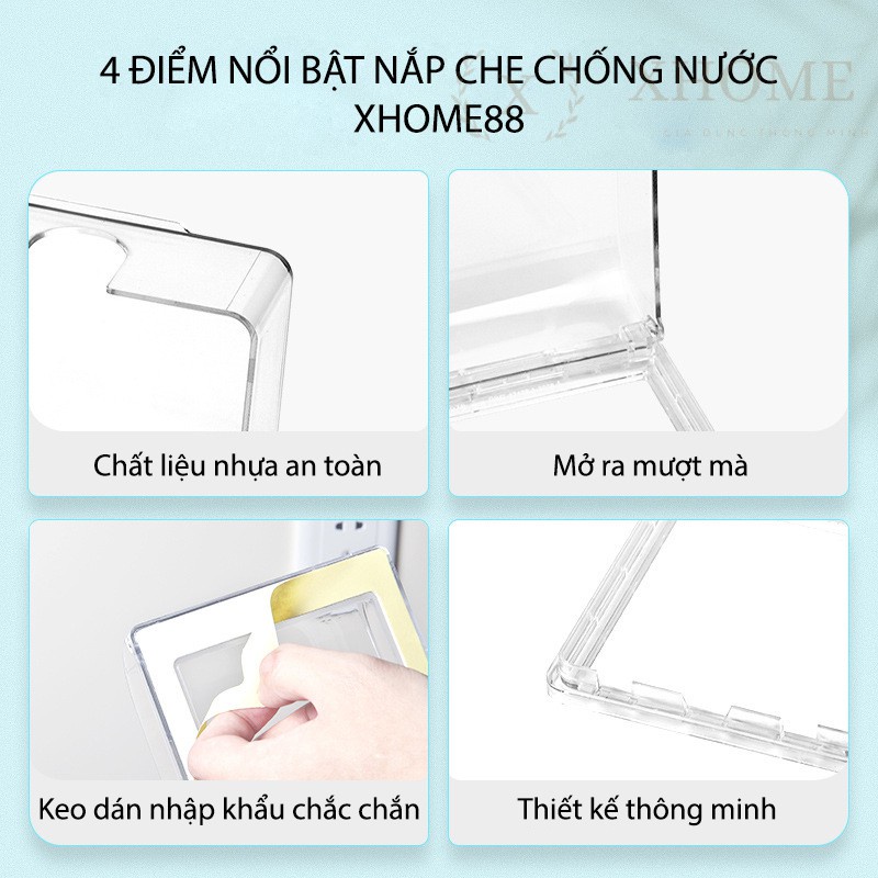 Hộp Chống Nước Che Mưa Cho Công Tắc Ổ Cắm