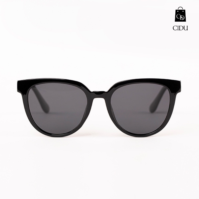 Kính Mát Râm Sunglasses Gọng Đen Thời Trang Cao Cấp Dùng Đi Nắng Chống Bụi Bảo Vệ Mắt Cidu MK03