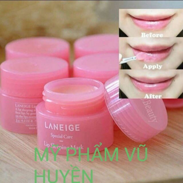 MẶT NẠ Ủ MÔI LANEIGE- Sản phẩm hữu hiệu cho đôi môi căng mọng!