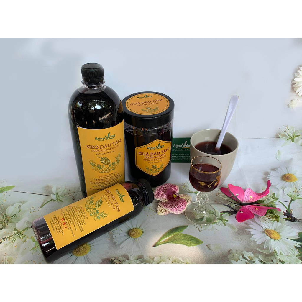 Nước Cốt Quả Dâu Tằm Ta - Siro dâu tằm Nguyên Chất Thơm Ngon Không Chất Bảo Quản