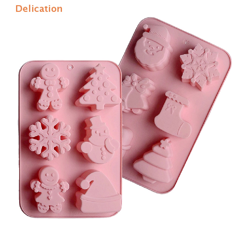 Khuôn Silicone Làm Xà Phòng Hình Cây Thông Giáng Sinh