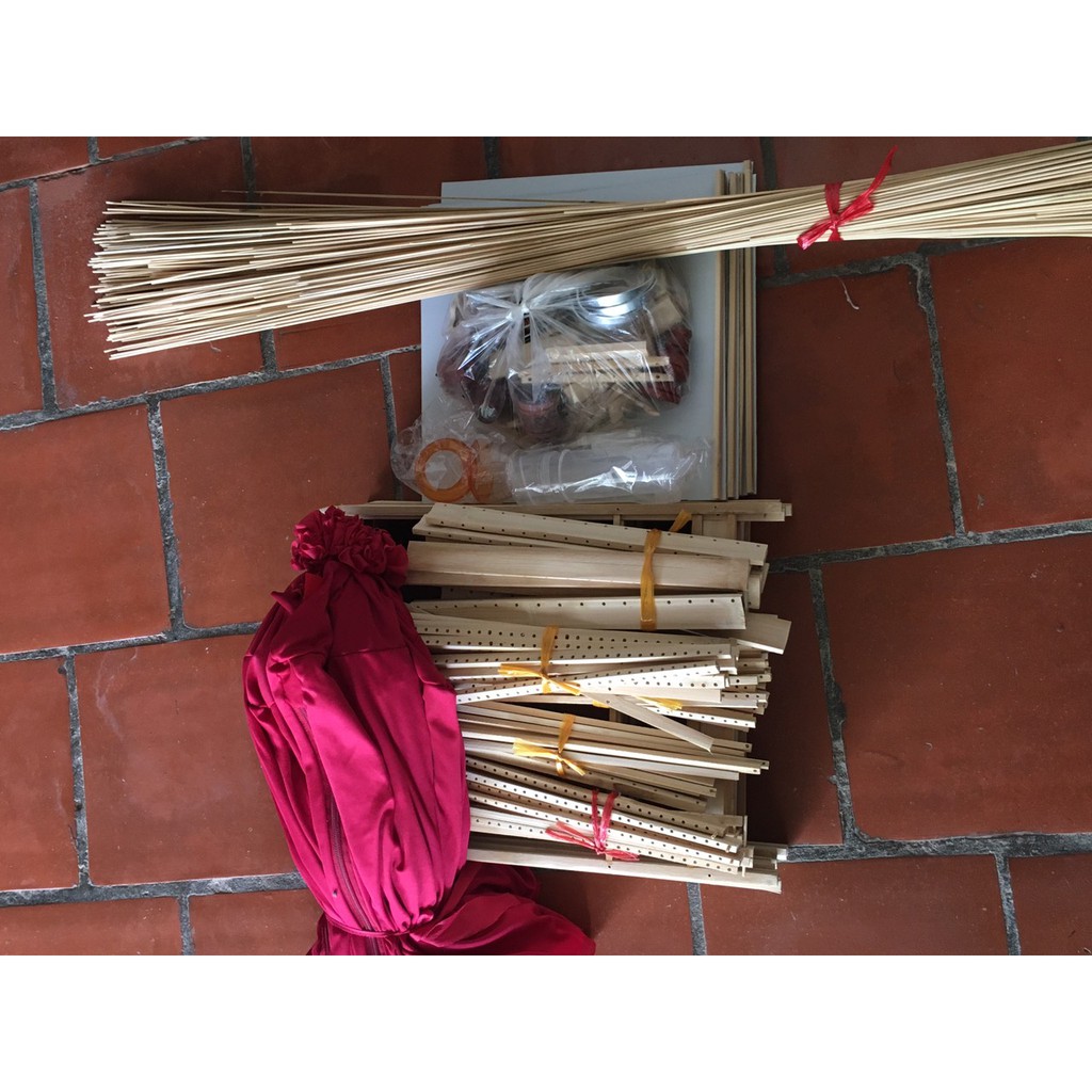 Combo áo cóng ăn,uống khung lồng ép mộc nan trúc
