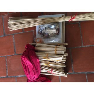 Combo áo cóng ăn,uống khung lồng ép mộc nan trúc
