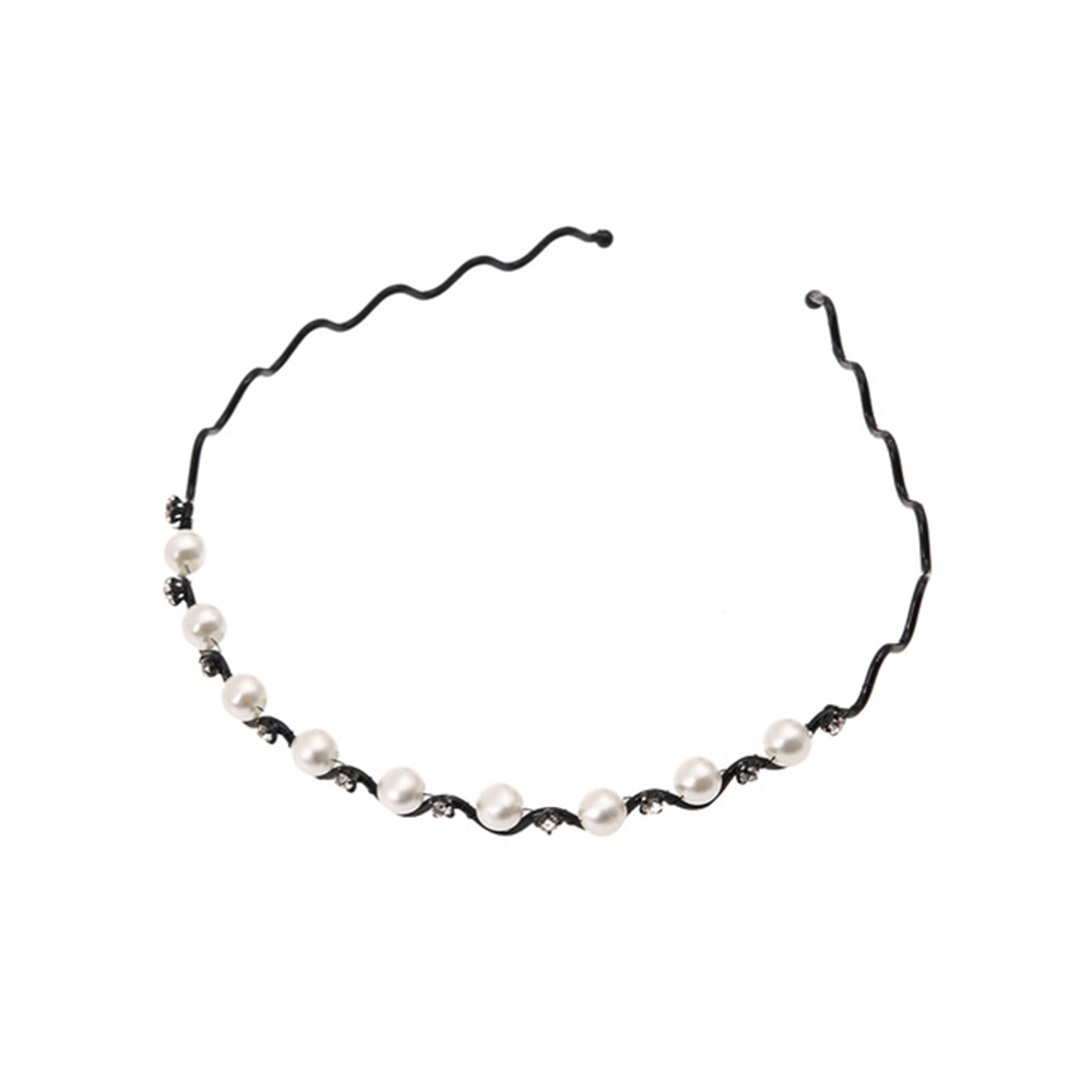 Băng Đô Đính Ngọc Trai Nhân Tạo Thời Trang Cho Nữ