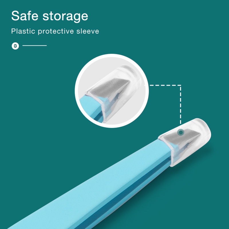 Mr-Green Nhíp tỉa lông mày MR.GREEN thiết kế đầu xiên bằng thép không gỉ nhiều màu sắc