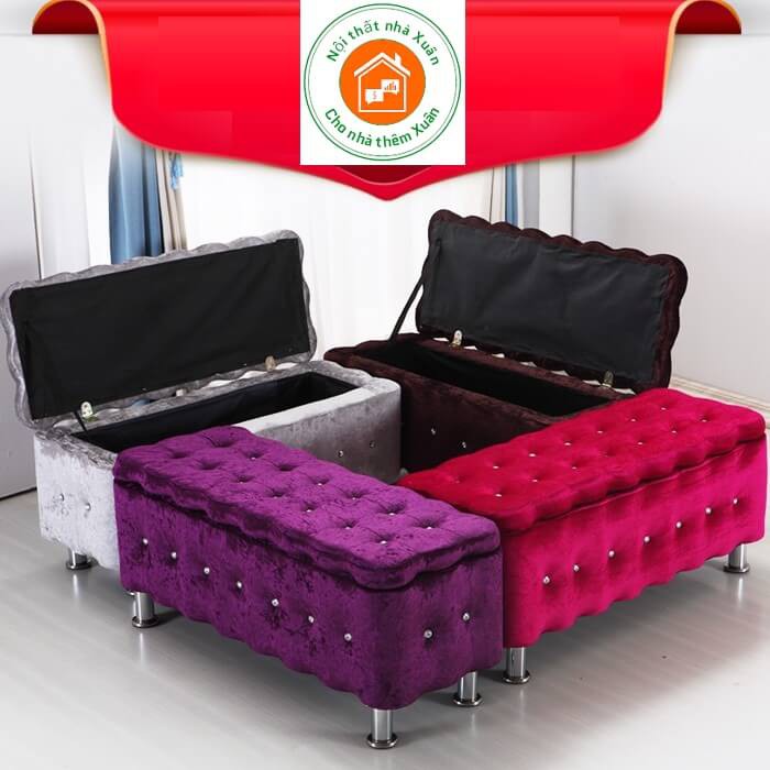 Ghế hộp đa năng [ FREE SHIP-RẺ] cho khách ngồi chờ tiện lợi- dùng chụp mẫu ảnh sịn sò-đựng đồ bên trong ghế thoải mái