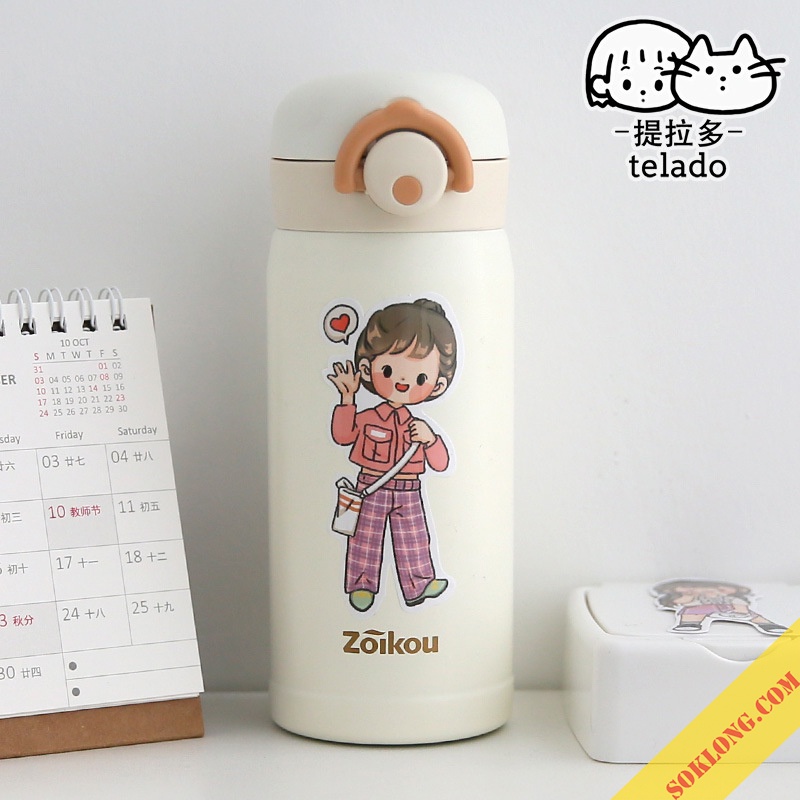 Bộ Sticker cô nàng, chàng trai cá tính - Nhãn dán stick trang trí sổ, album, nhật ký Tuệ Minh