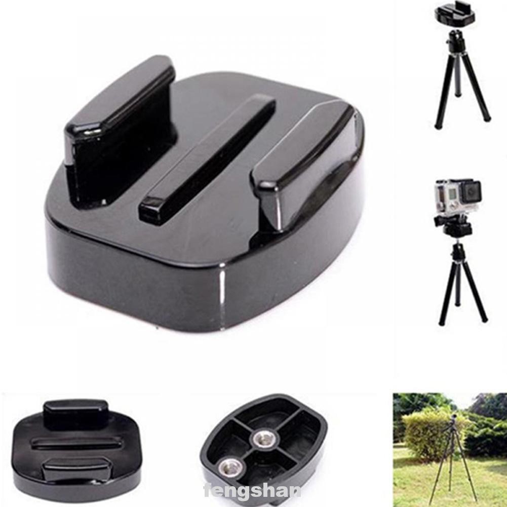 Tripod Base Outdoor Portable Photography Easy Install Camera Accessory Mounting Black For Gopro Hero