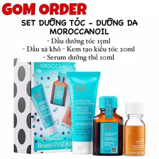 Set 3 Món Dầu Dưỡng Tóc Moroccanoil