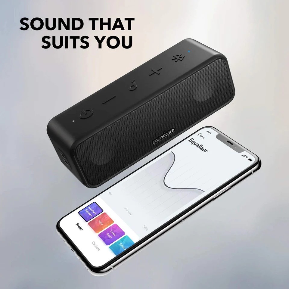 Loa Bluetooth Anker Soundcore 3 New Chính Hãng - A3117 (Bảo Hành 18 Tháng)