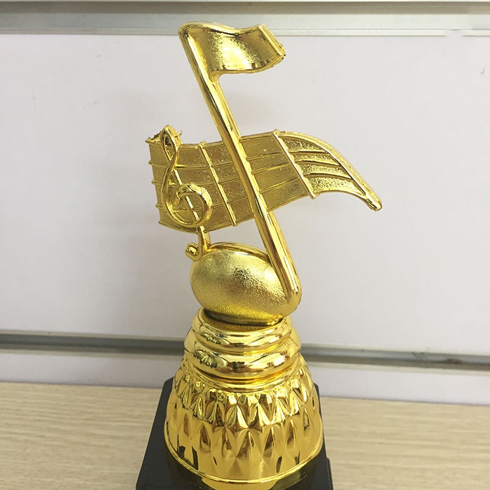 [Free thiết kế - in ấn logo] Cúp lưu niệm giá rẻ nốt nhạc