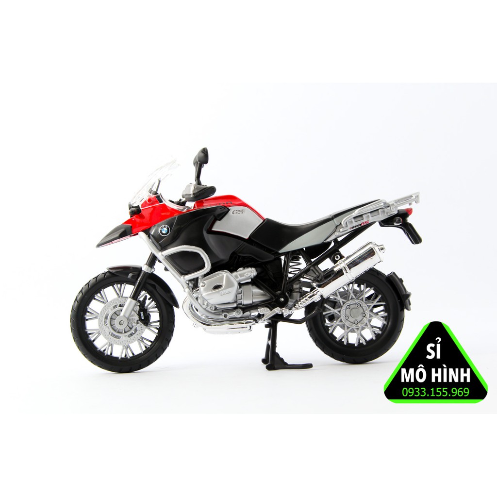 [ Sỉ Mô Hình ] Mô hình xe mô tô BMW R1200 1:12