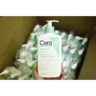 🌼Sữa Rửa Mặt Cerave Foaming Facial Cleanser For Normal To Oily Skin 355ml