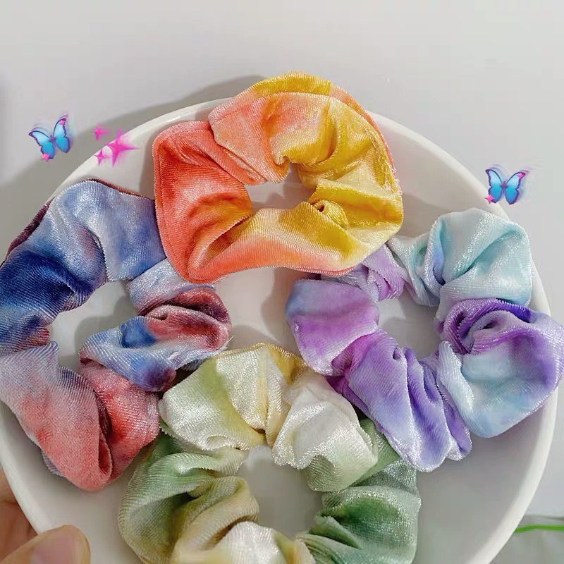 Cột Tóc Nhung Loang Màu - COT1115