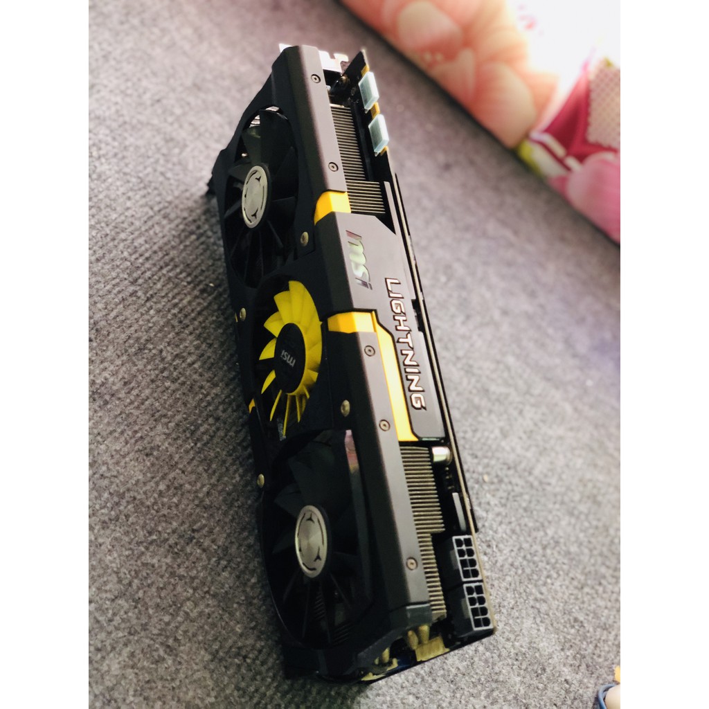 Card Đồ Họa MSI GTX 780 Lightning  3GB 384Bit GDDR5 (Mạnh tương đương GTX970/GTX1060 3GB) | BigBuy360 - bigbuy360.vn