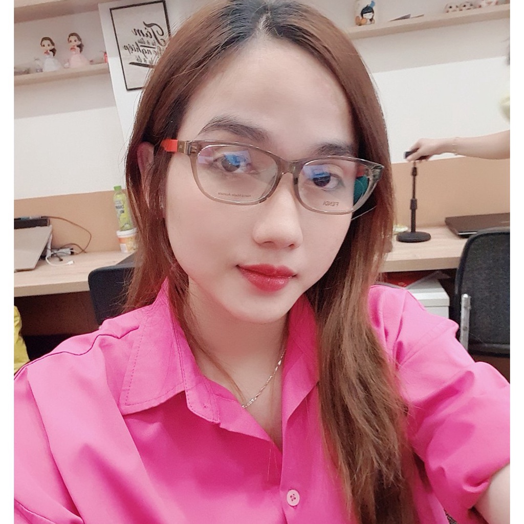 Gọng kính nam nữ thời trang Fendi FF1003F (54-15-140) chính hãng