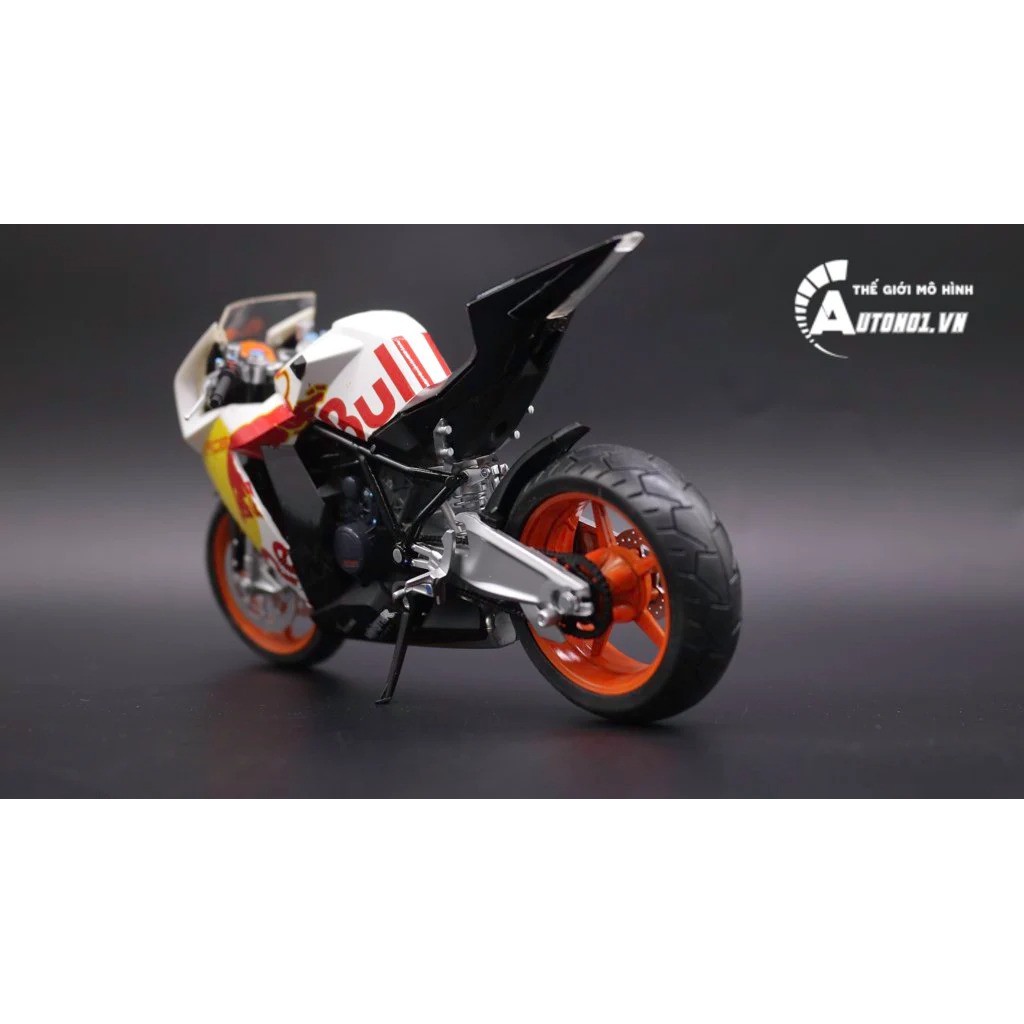 MÔ HÌNH XE KTM RC8 ĐỘ REDBULL - ĐỘ MÂM AUTONO1 D167