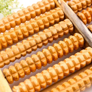 Massage chân bằng gỗ 6 hàng
