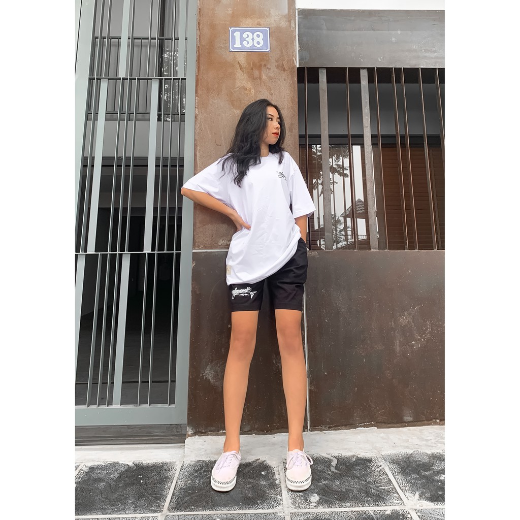 Áo Phông Tay Lỡ Form Rộng Graffiti SAIGONESE Unisex Streetwear Nam Nữ