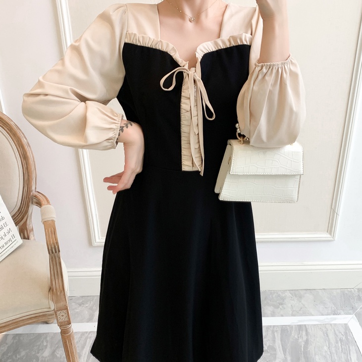 Đầm PERTY phong cách Pháp thiết kế ngọt ngào thời trang mùa thu cho nữ