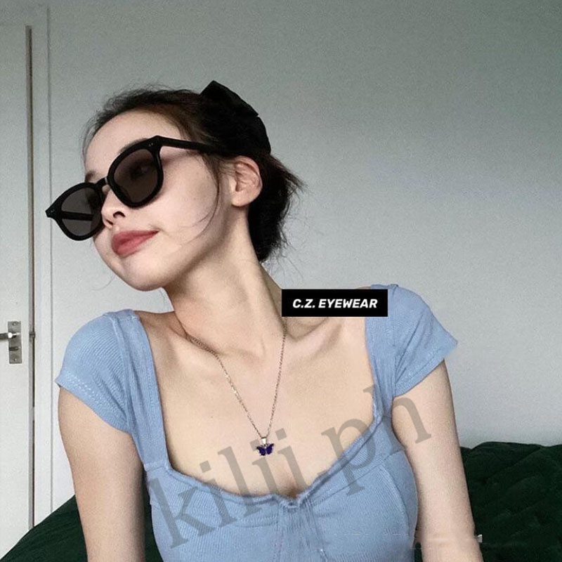 Kính Mát Thời Trang Unisex Bảo Vệ Khỏi Tia UV Sự Bảo Vệ
