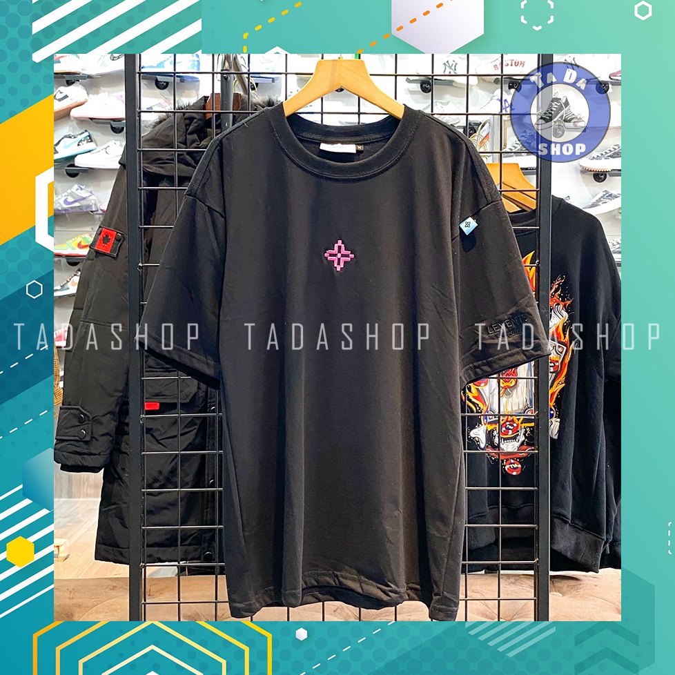 Áo Phông oversize Nam Nữ LEVENTS logo thêu ảnh thật