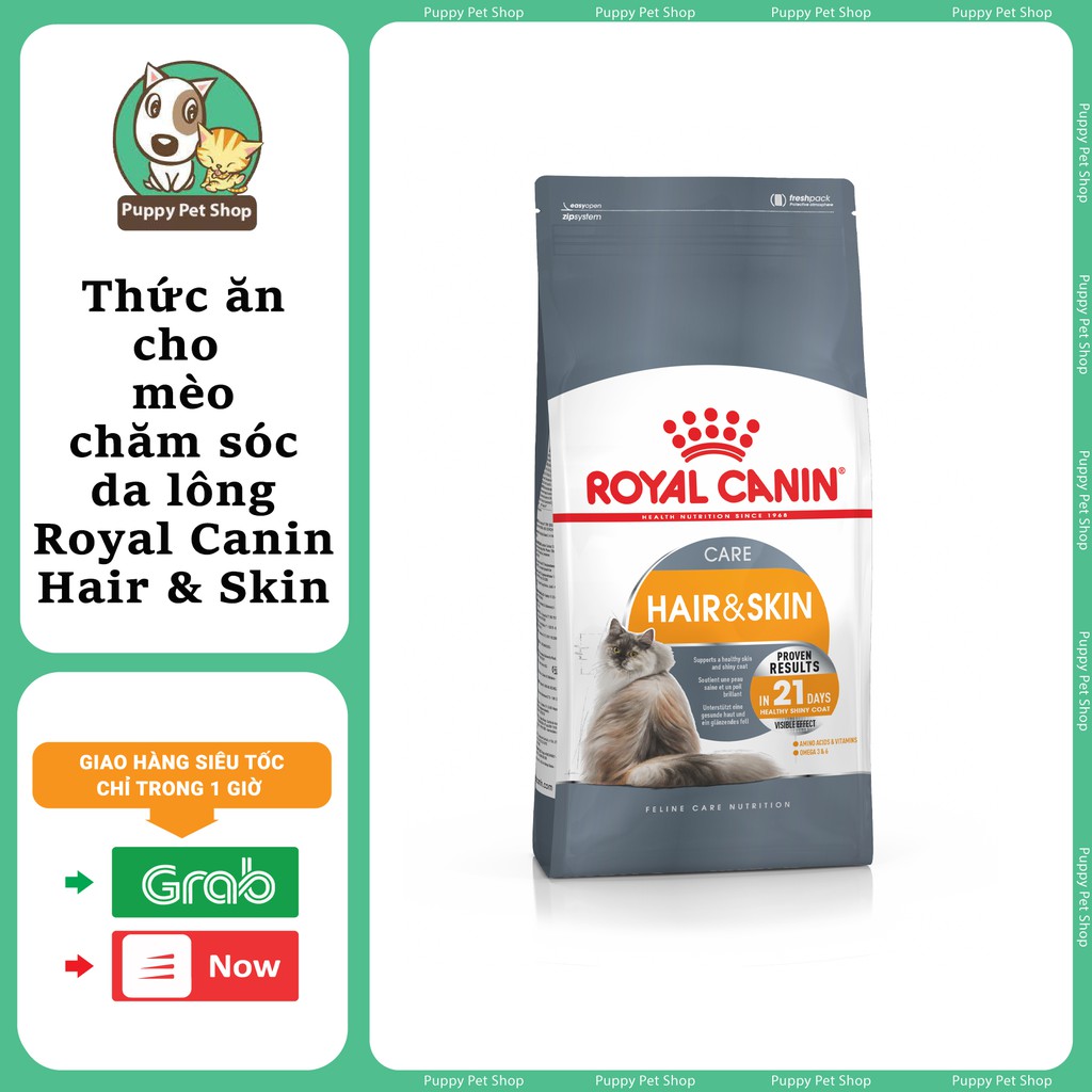 Thức Ăn Royal Canin Hair Skin Chăm Sóc Da Lông