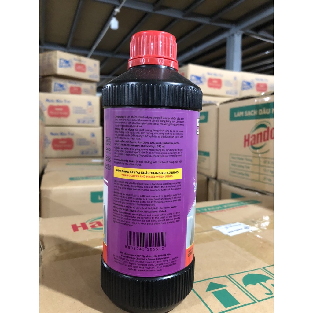 Chai tẩyLàm sạch đồ sành sứ