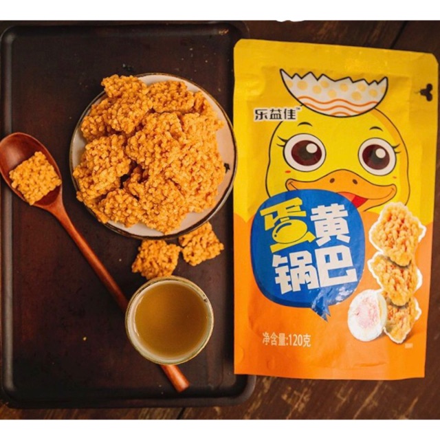 Cơm cháy rong biển trứng muối
