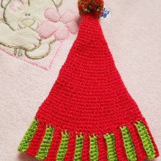 Nón Noel Len móc tay thủ công